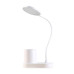 Настільна лампа з акумулятором та органайзером SD-828С LED Flexible (700mAh/5V/5W)- білий Настільна лампа з акумулятором та органайзером SD-828С LED Flexible (700mAh/5V/5W)- білий