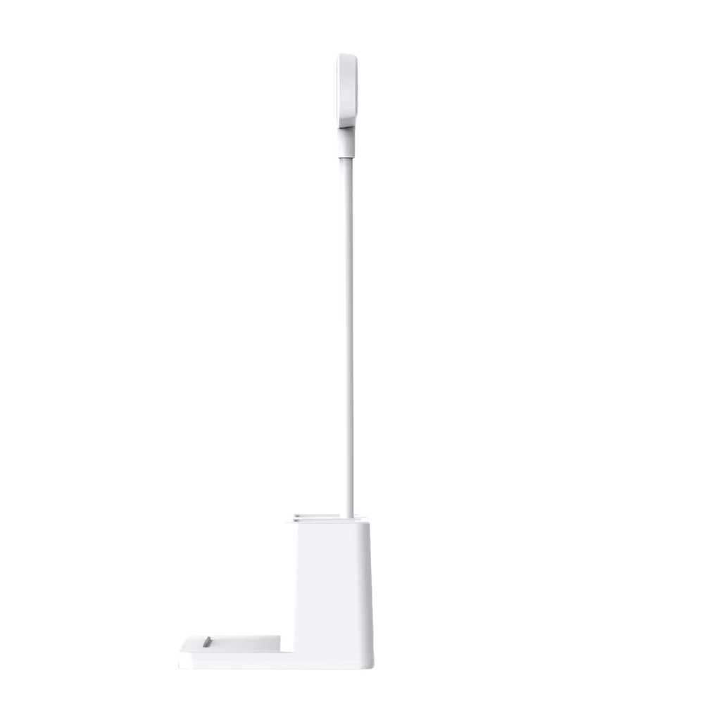 Настільна лампа з органайзером SD-873W5 LED Flexible + Wireless Charge (5V/5W/1.8A)- білий