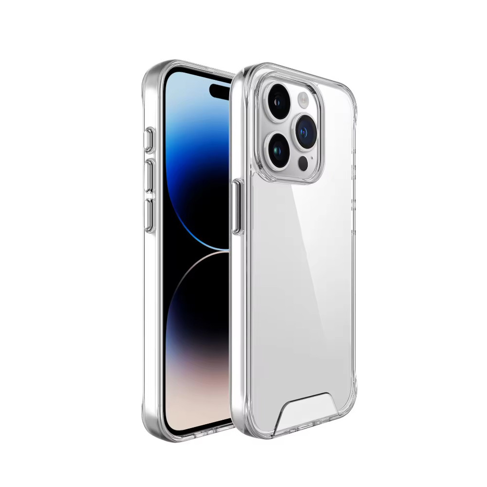 Чохол накладка Space Collection для iPhone 14 Plus- прозорий