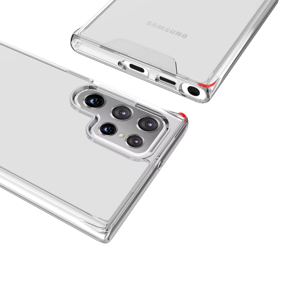 Чохол накладка Space Collection для Samsung S21FE- прозорий