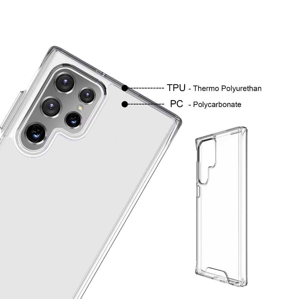 Чохол накладка Space Collection для Samsung S24- прозорий