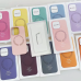 Чохол накладка Leather with MagSafe iPhone 13 Pro- violet Чохол накладка Leather with MagSafe iPhone 13 Pro- violet