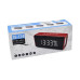 Bluetooth колонка TG174 (FM радіо, годинник, термометр, powerbank)- чорний Bluetooth колонка TG174 (FM радіо, годинник, термометр, powerbank)- чорний