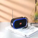 Bluetooth колонка TG632 (FM радіо, ліхтарик, сонячна панель)- голубий Bluetooth колонка TG632 (FM радіо, ліхтарик, сонячна панель)- голубий