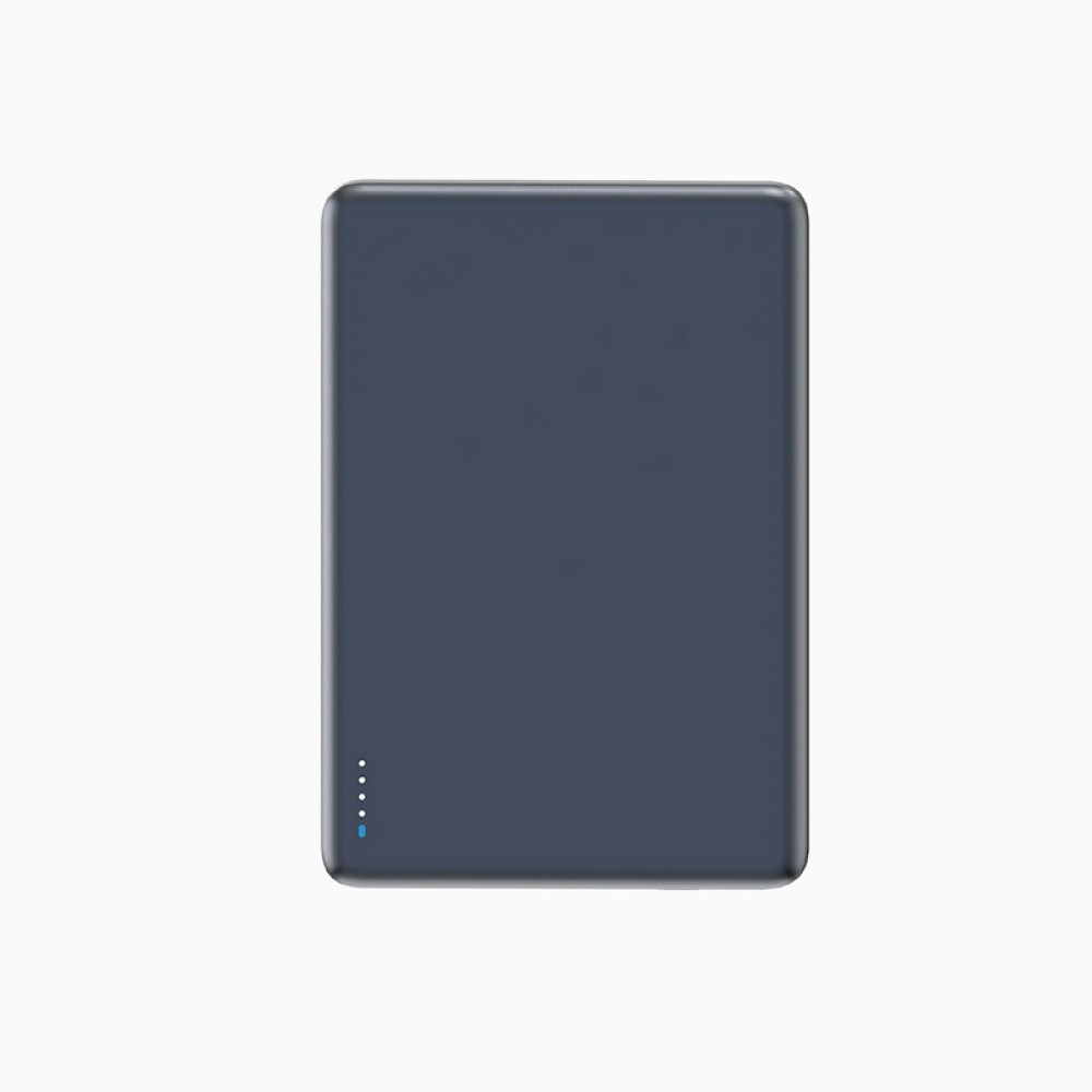 Портативний зарядний пристрій (Повербанк) Aspor A381 Magnetic Wireless 5000mAh (Type-C/20W)- синій