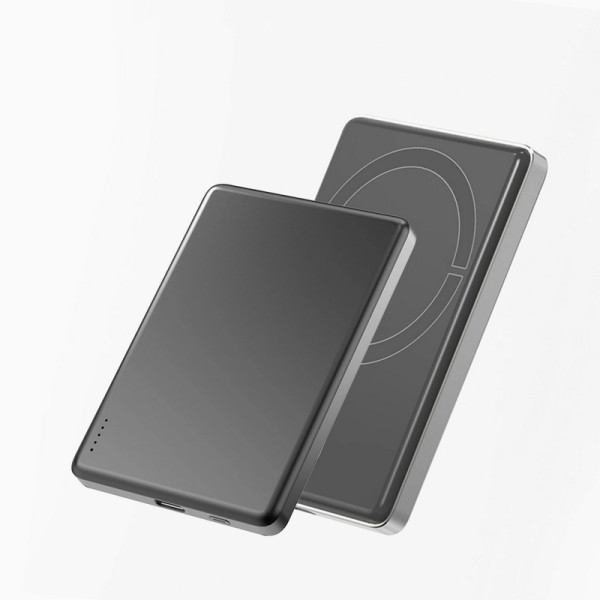 Портативний зарядний пристрій (Повербанк) Aspor A381 Magnetic Wireless 5000mAh (Type-C/20W)- сірий Портативний зарядний пристрій (Повербанк) Aspor A381 Magnetic Wireless 5000mAh (Type-C/20W)- сірий