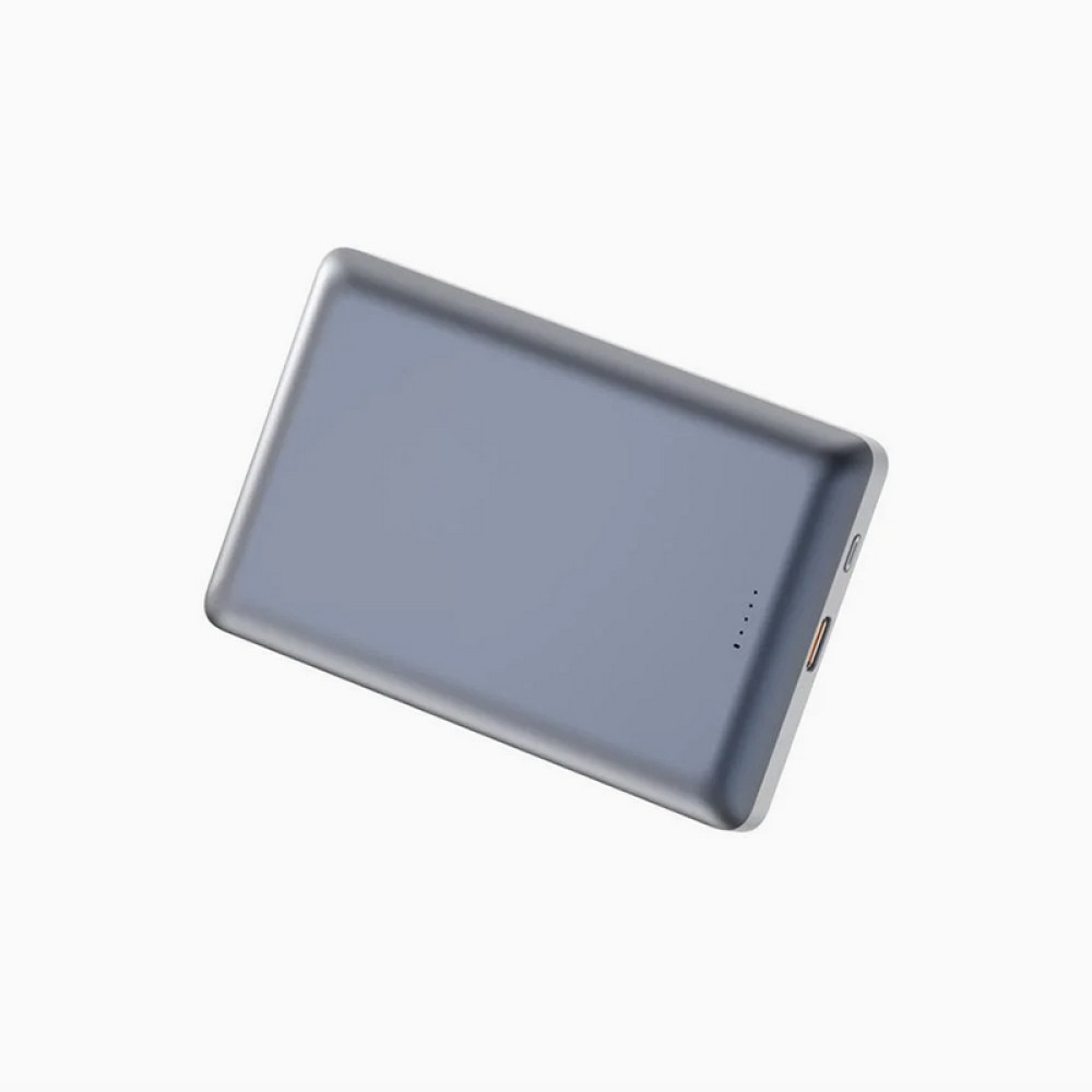 Портативний зарядний пристрій (Повербанк) Aspor A382 Magnetic Wireless 10000mAh (Type-C/20W)- синій