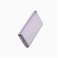 Портативний зарядний пристрій (Повербанк) Aspor A382 Magnetic Wireless 10000mAh (Type-C/20W)- фіолетовий