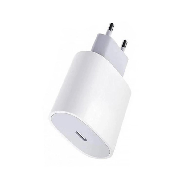 Мережевий зарядний пристрій 20W USB-C (A1692/A2347)- білий Мережевий зарядний пристрій 20W USB-C (A1692/A2347)- білий