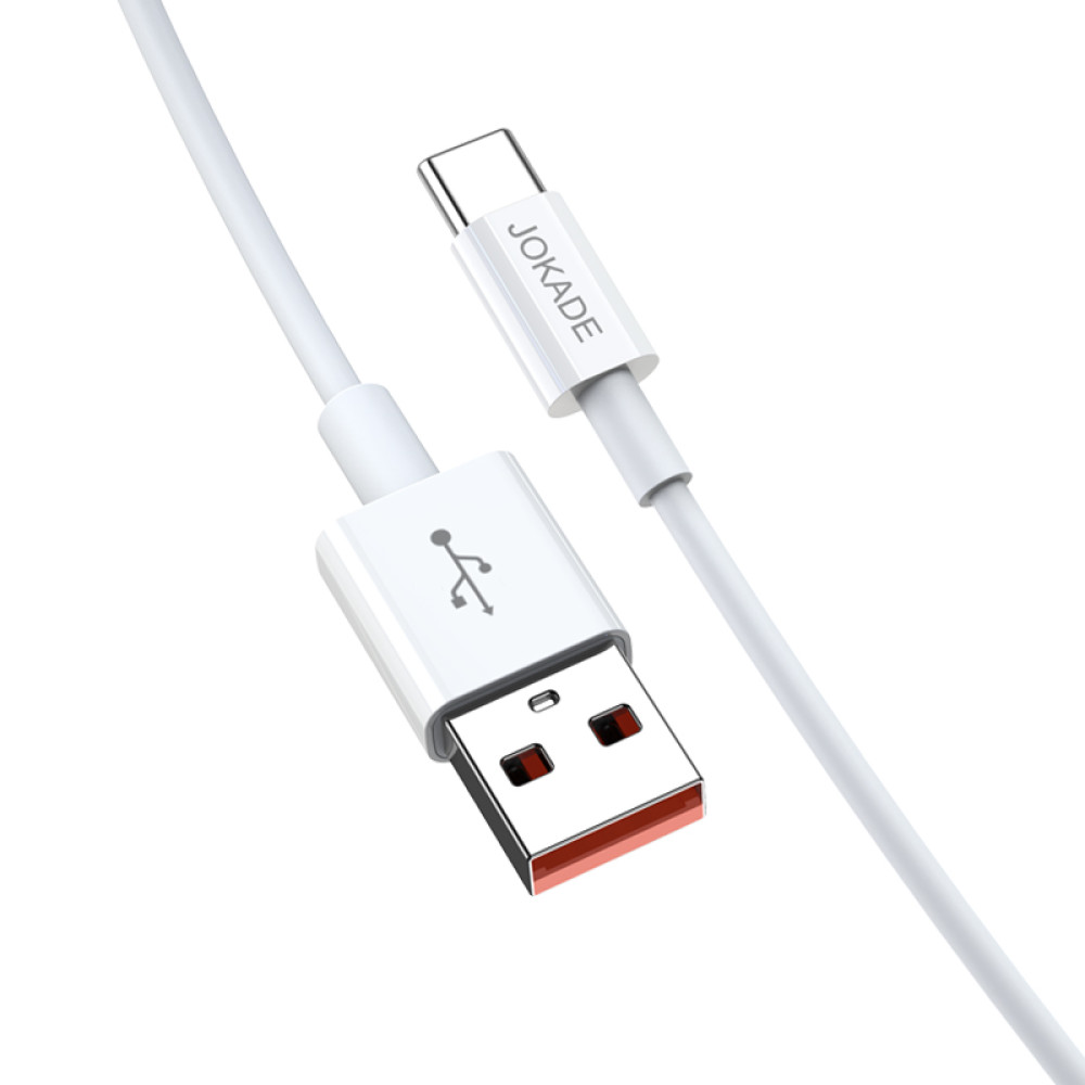Кабель Jokade JA016 USB – Type-C 6A/1м- білий