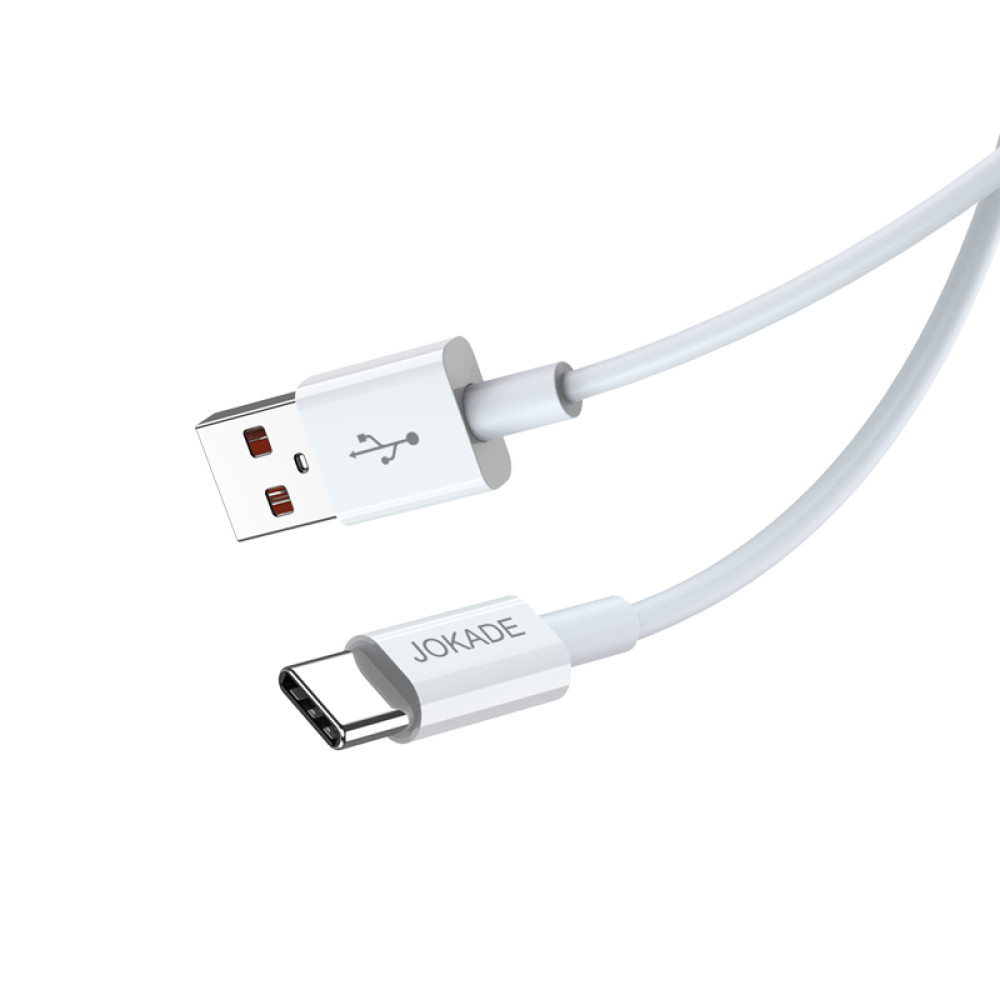 Кабель Jokade JA016 USB – Type-C 6A/1м- білий