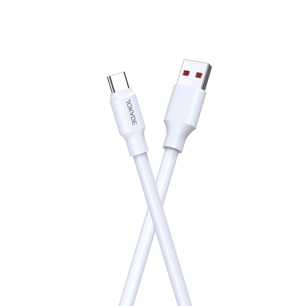 Кабель Jokade JA018 PD USB – Type-C 120W/1м- білий