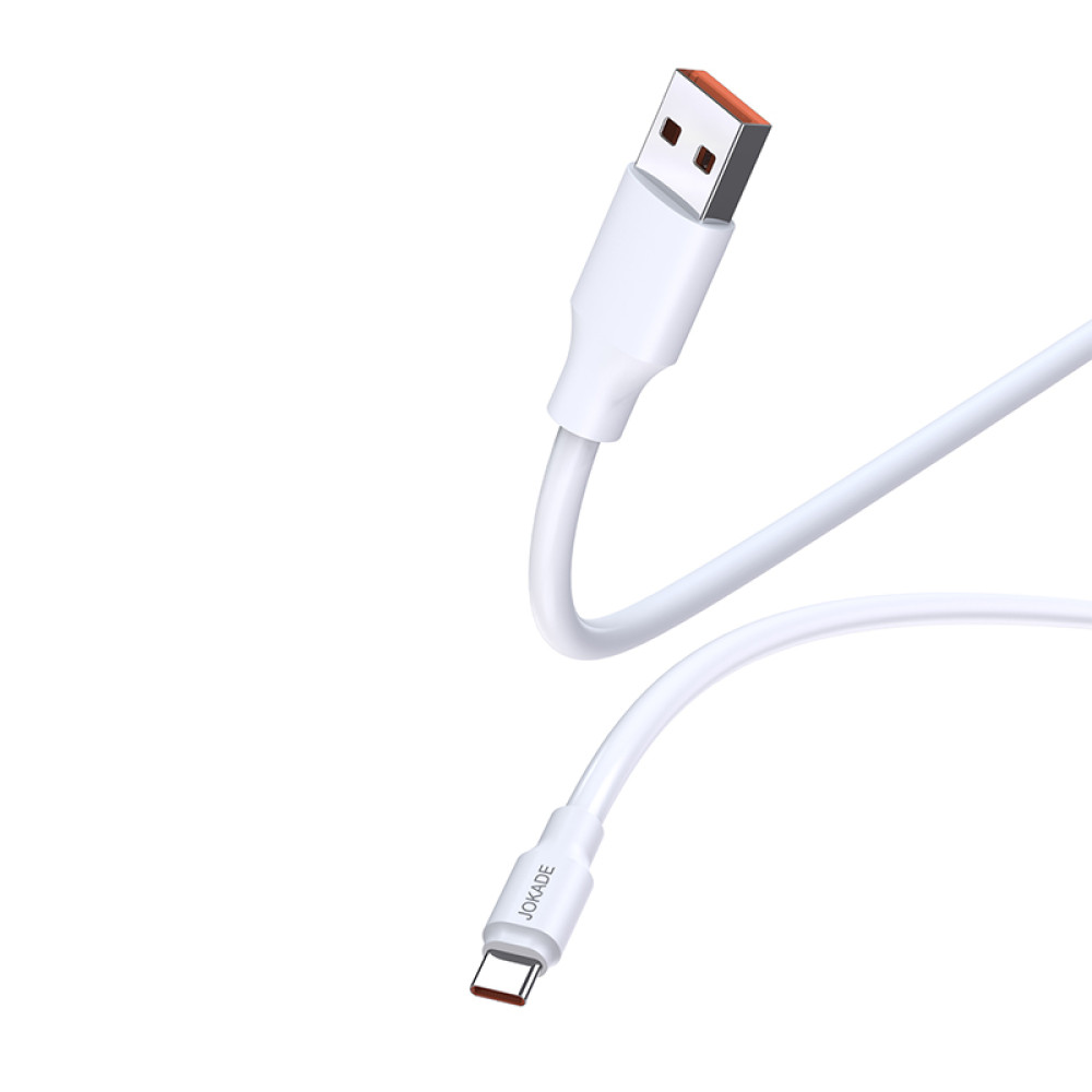 Кабель Jokade JA018 PD USB – Type-C 120W/1м- білий