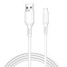 Кабель Jokade JA010 USB – Micro 3A/1м- білий