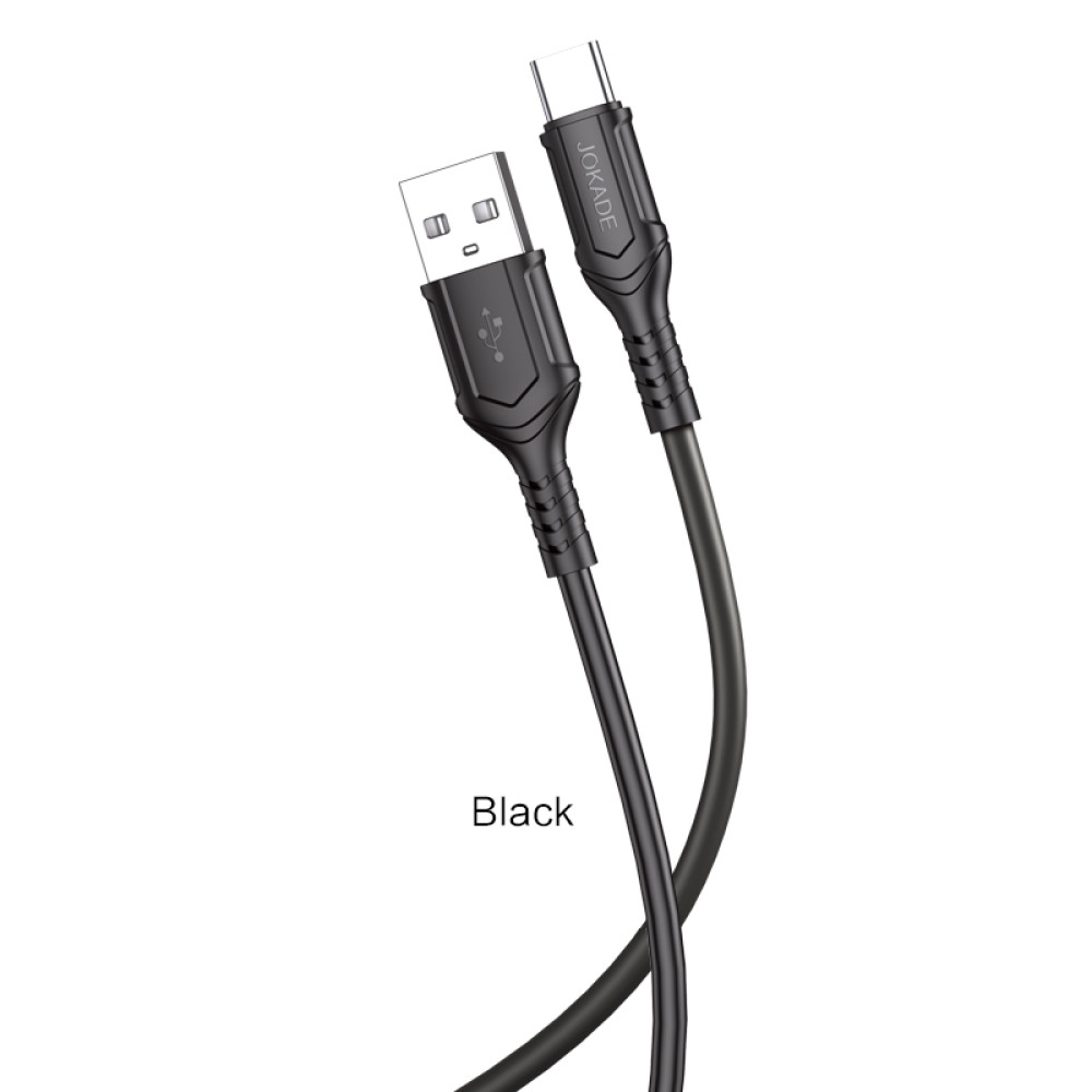 Кабель Jokade JA010 USB – Type-C 3A/1м- чорний