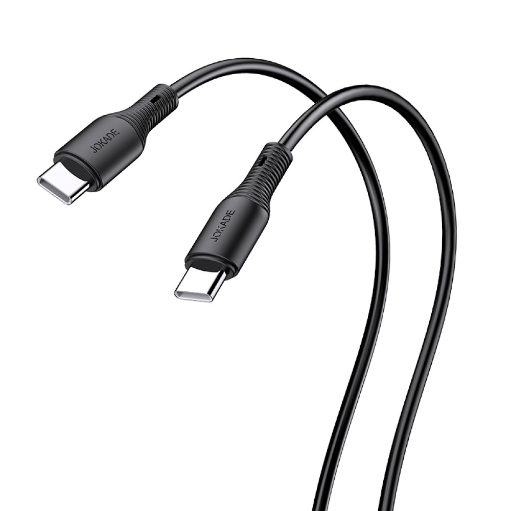 Кабель Jokade JA009 PD Type-C – Type-C 100W/1м- чорний