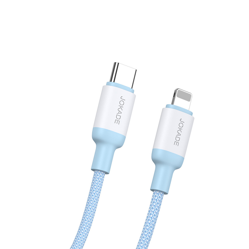 Кабель Jokade JA014 PD Type-C – Lightning 20W/1м- синій