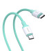 Кабель Jokade JA014 PD Type-C – Type-C 100W/1м- зелений