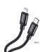 Кабель Jokade JA034 PD Type-C – Lightning 30W/1м- чорний