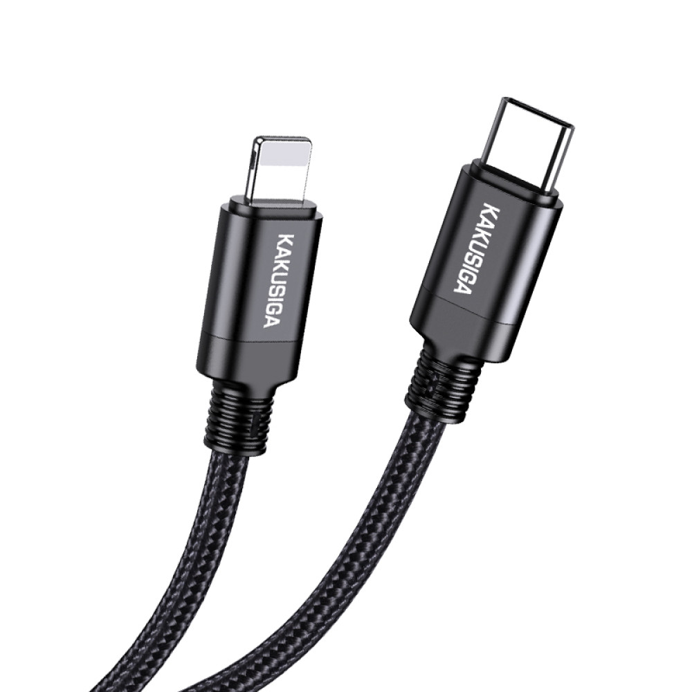 Кабель Jokade JA034 PD Type-C – Lightning 30W/1м- чорний