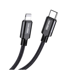 Кабель Jokade JA034 PD Type-C – Lightning 30W/1м- чорний