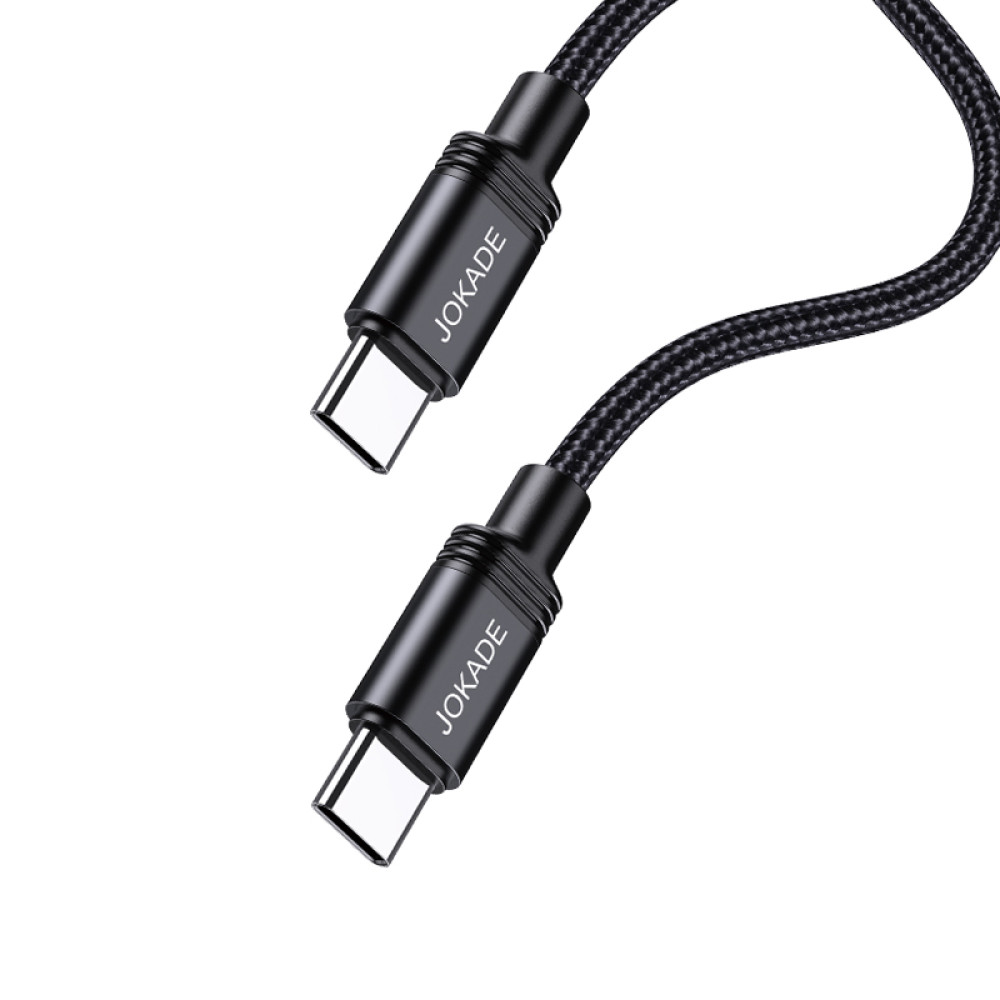 Кабель Jokade JA034 PD Type-C – Type-C 100W/1м- чорний
