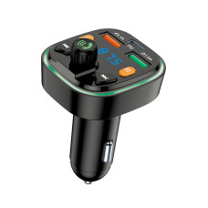Bluetooth FM модулятор (трансмітер) Jokade JH007 (PD/18W)- чорний Bluetooth FM модулятор (трансмітер) Jokade JH007 (PD/18W)- чорний