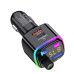 Bluetooth FM модулятор (трансмітер) Jokade JH014 (PD/32W)- чорний