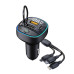 Bluetooth FM модулятор (трансмітер) Jokade JH016 (PD/100W/3in1)- чорний