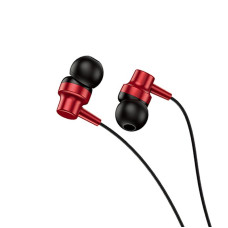 Навушники з мікрофоном Jokade JD016 EarPhone (3.5мм)- червоний Навушники з мікрофоном Jokade JD016 EarPhone (3.5мм)- червоний