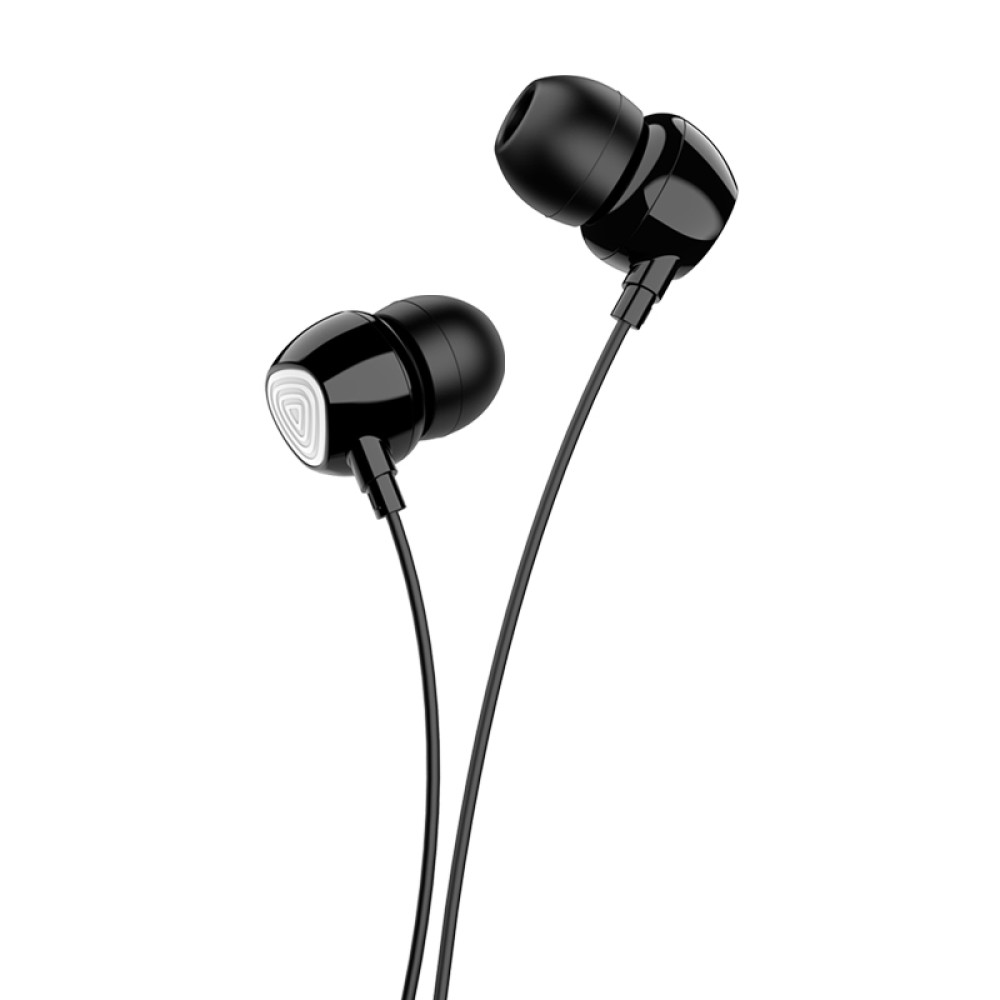 Навушники з мікрофоном Jokade JD017 EarPhone (3.5мм)- чорний