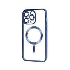 Накладка Shining Full Camera with MagSafe для iPhone 13 Pro- dark blue