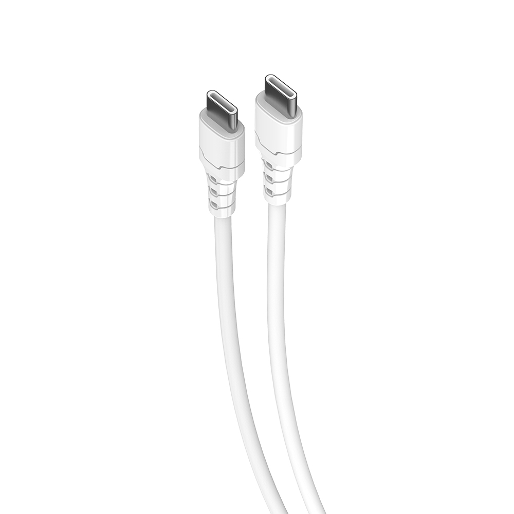 Кабель Aspor A098L PD Fast Charge Type-C – Type-C 100W/2м- білий