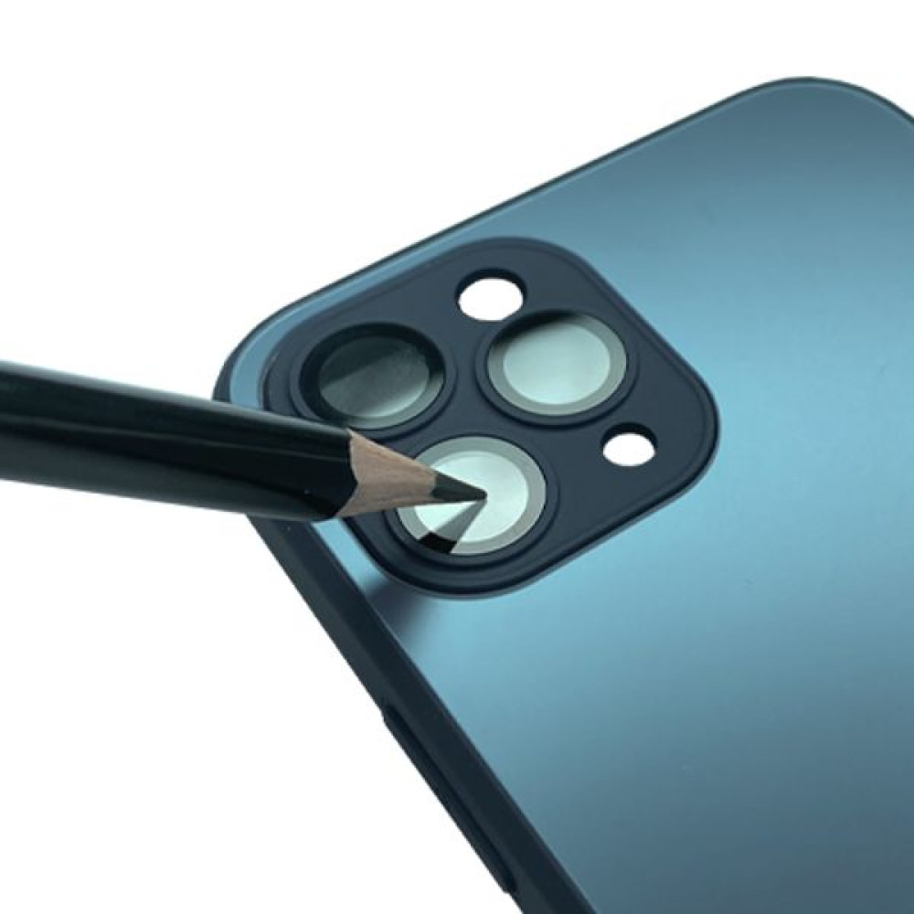 Чохол накладка Sapphire Matte Glass Full для iPhone 16 Pro Max- blue