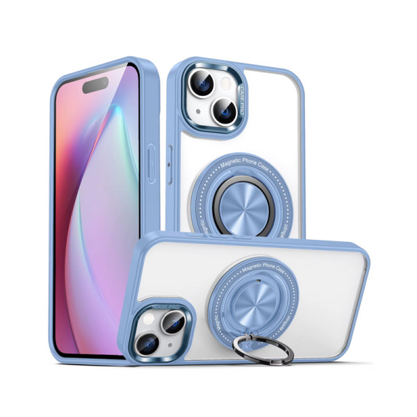Чохол накладка Ring Holder with Magsafe для iPhone 14 Pro Max- sky blue Чохол накладка Ring Holder with Magsafe для iPhone 14 Pro Max- sky blue