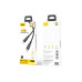 Кабель Aspor AC-21L Nylon Cable Type-C – Type-C 100W/2м- чорний