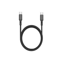 Кабель Aspor AC-21XL Nylon Cable Type-C - Type-C 100W/3м- чорний