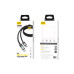 Кабель Aspor A089 Nylon Cable Wattage Display Type-C - Type-C 100W/1м- чорний
