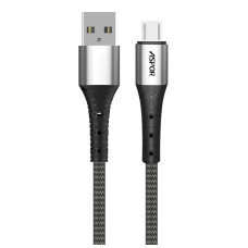 Кабель Aspor A191 USB – Micro 2.4A/1м- сірий