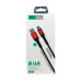 Кабель Aspor A168 USB – Type-C 2.4A/1м- червоний