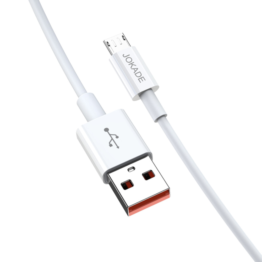 USB кабель Jokade JA016 Micro 5A/1м- білий