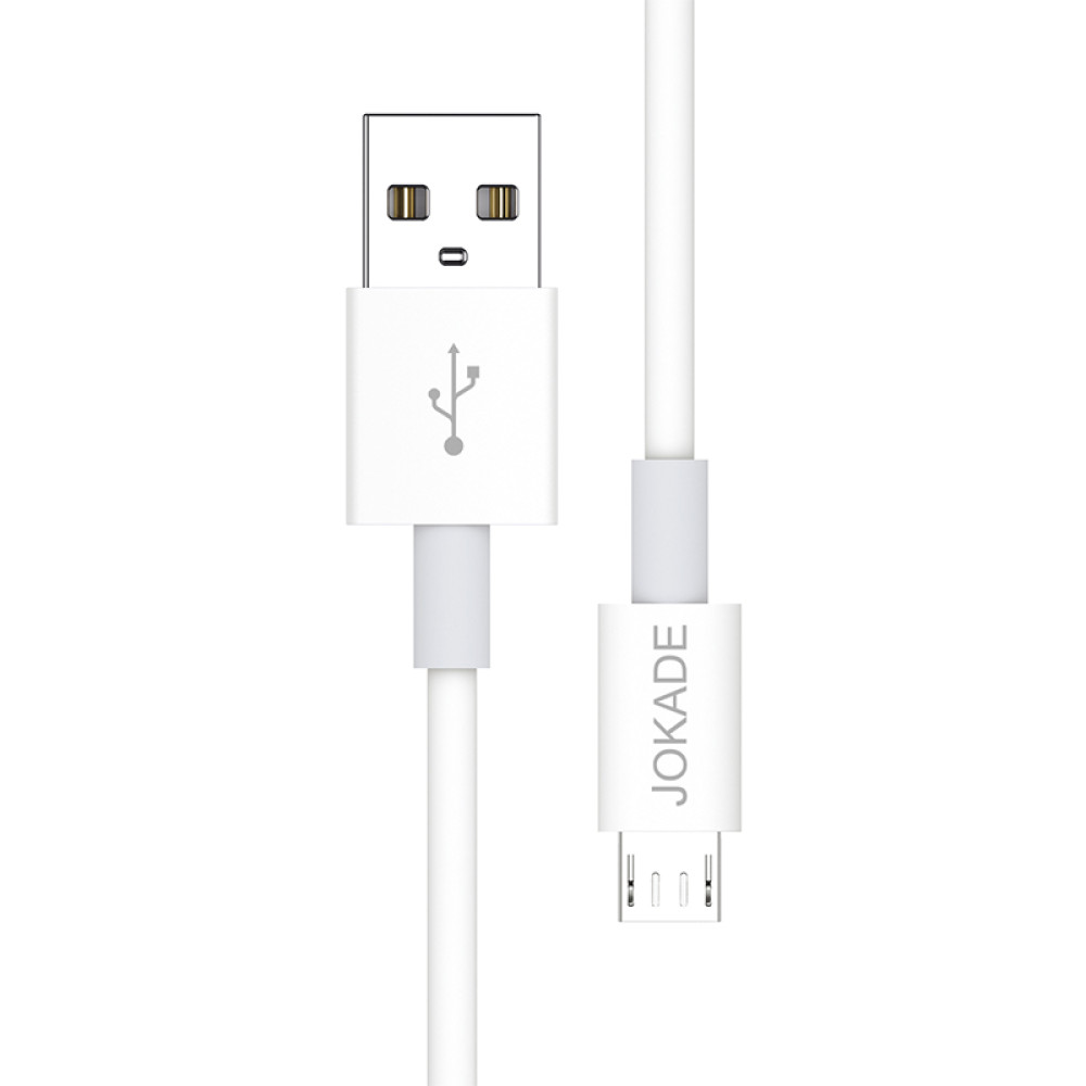 USB кабель Jokade JA016 Micro 5A/1м- білий