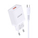 Мережевий зарядний пристрій Jokade JB022 (USB/5A) + кабель Type-C- білий