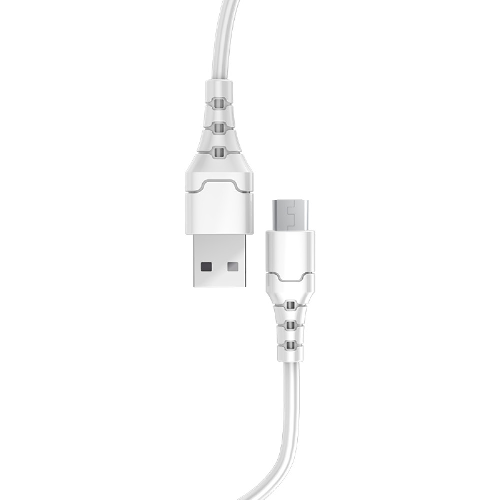 USB кабель Aspor A102L Type-C Fast Charge 3A/2м- білий