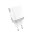 Мережевий зарядний пристрій Aspor A813 (3USB/3.4A) + USB кабель Type-C- білий