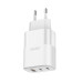Мережевий зарядний пристрій Aspor A883 Fast Charger (USB/2USB-C/65W)- білий