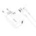 Мережевий зарядний пристрій Jokade JB141 (1USB/5A) + кабель Micro- білий