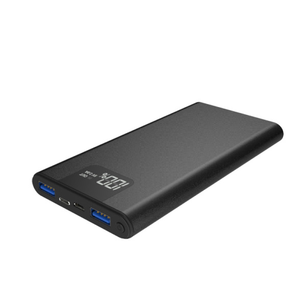 Портативний зарядний пристрій (Повербанк) Aspor A375 10000 mAh- чорний Портативний зарядний пристрій (Повербанк) Aspor A375 10000 mAh- чорний