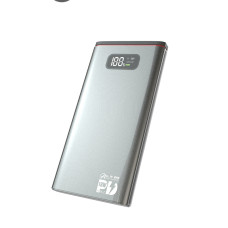 Портативний зарядний пристрій (Повербанк) Aspor Q389 10000 mAh- срібло Портативний зарядний пристрій (Повербанк) Aspor Q389 10000 mAh- срібло