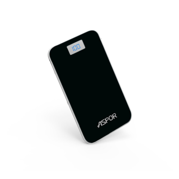 Портативний зарядний пристрій (Повербанк) Aspor A386 12000 mAh- чорний Портативний зарядний пристрій (Повербанк) Aspor A386 12000 mAh- чорний